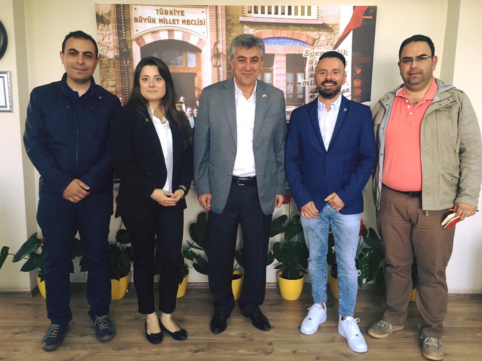 ZİYARET | GÜZELBAHÇE BELEDİYE BAŞKANI ZİYARETİ