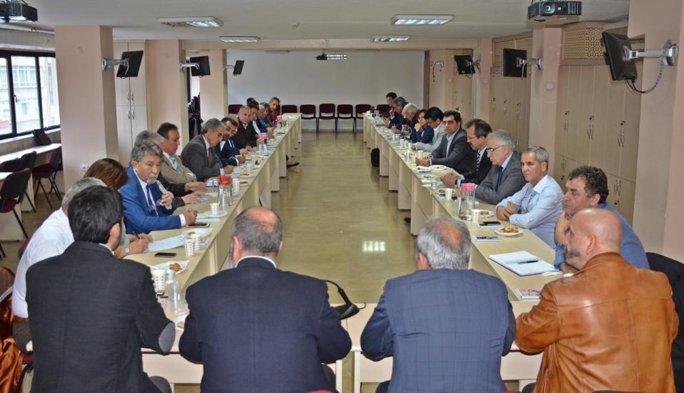 TMMOB YÖNETİM KURULU VE ODA BAŞKANLARI TOPLANTISI YAPILDI