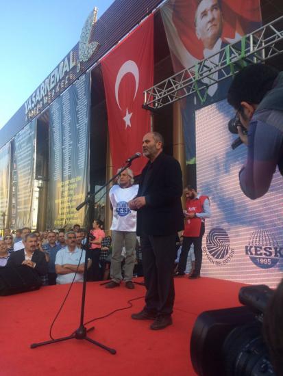 BARIŞ ANITI AÇILIŞ YAPILDI