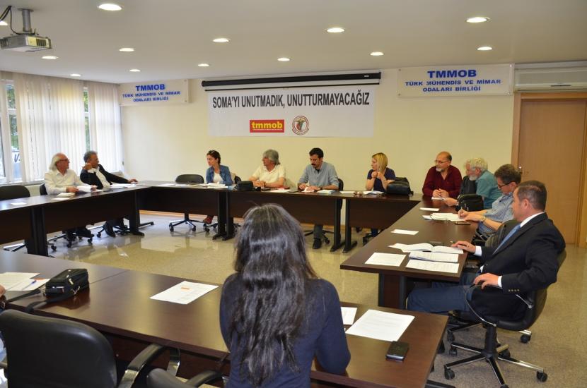 TMMOB ODA SEKRETER/YAZMAN ÜYELERİ TOPLANTISI YAPILDI