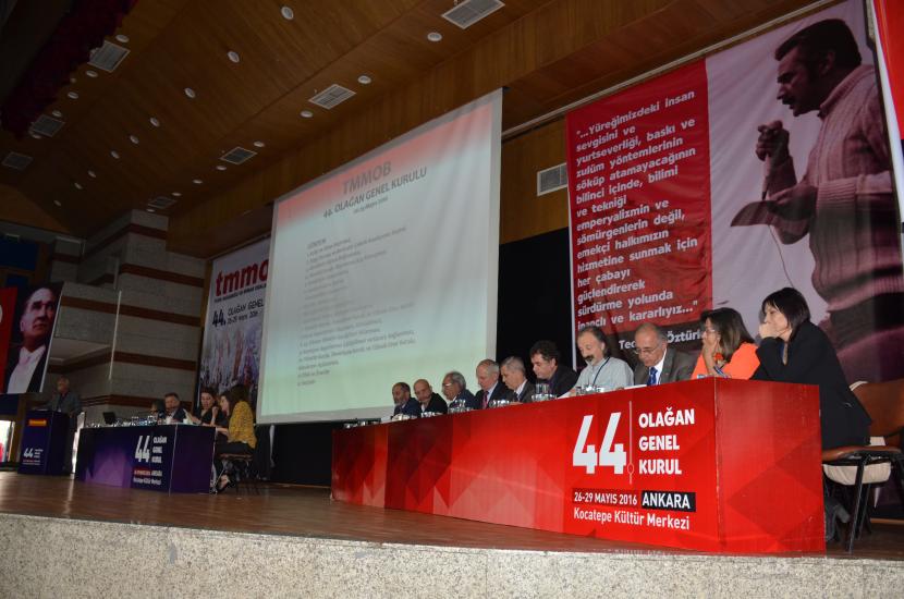TMMOB 44. OLAĞAN GENEL KURULU YAPILDI