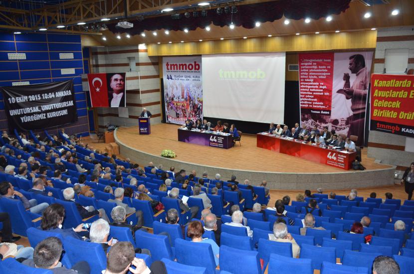 TMMOB 44. OLAĞAN GENEL KURULU YAPILDI