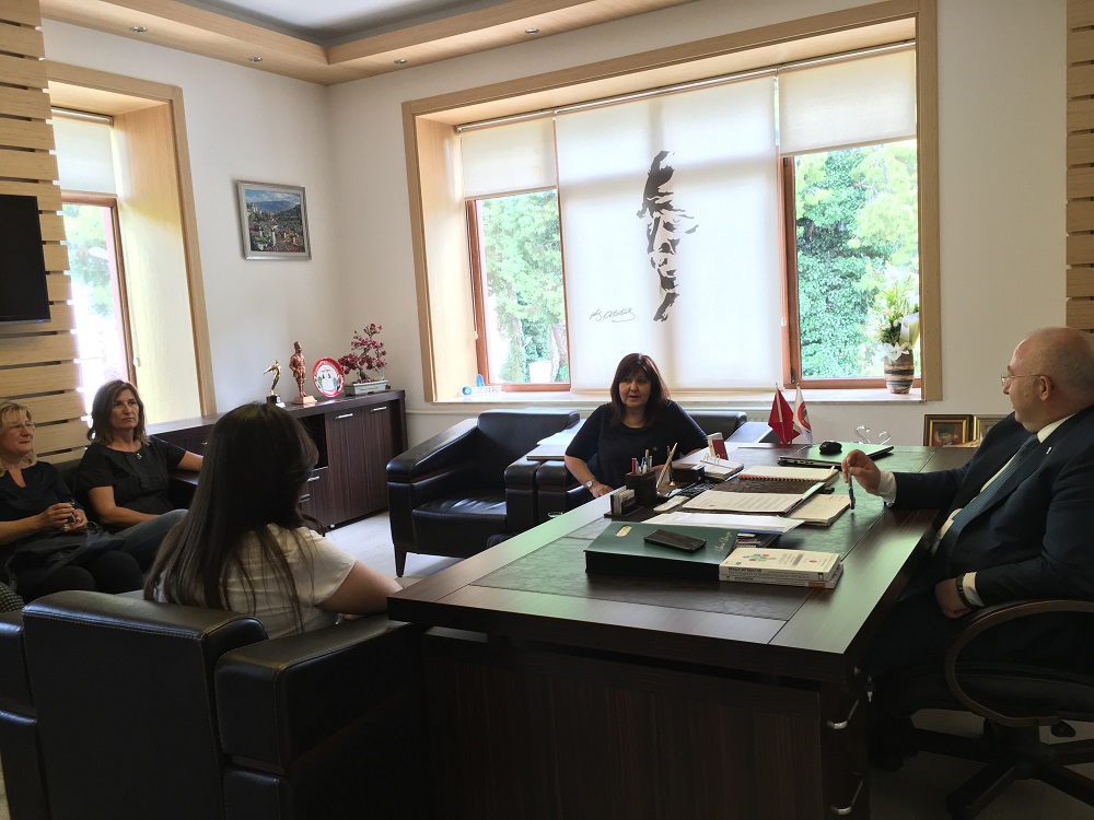 MENTEŞE BELEDİYE BAŞKANI ZİYARET EDİLDİ