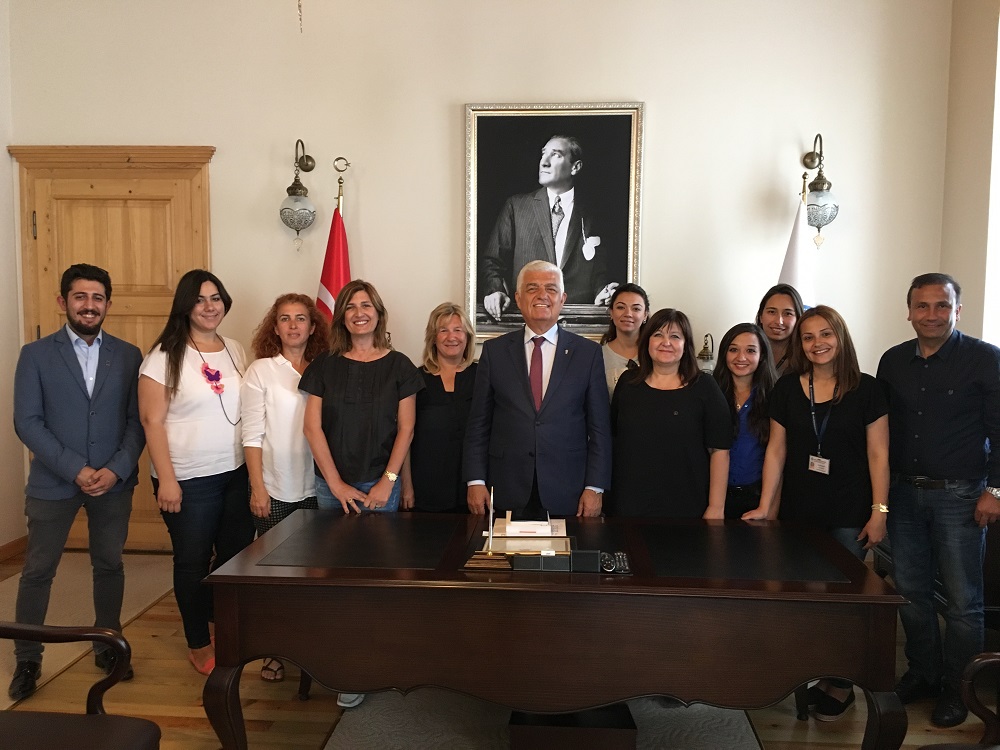 MUĞLA BÜYÜKŞEHİR BELEDİYE BAŞKANI SN. DR. OSMAN GÜRÜN İLE TOPLANTI YAPILDI