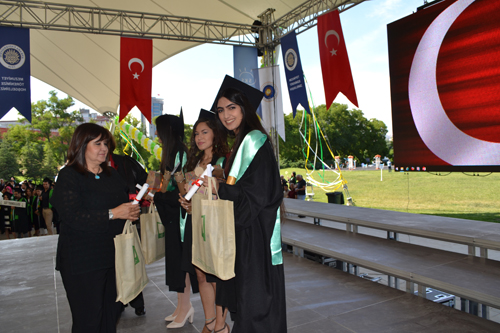 ANKARA ÜNİVERSİTESİ ZİRAAT FAKÜLTESİ MEZUNİYET TÖRENİNE KATILDIK. 