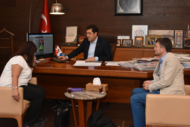 BEŞİKTAŞ BELEDİYE BAŞKANI ZİYARET EDİLDİ