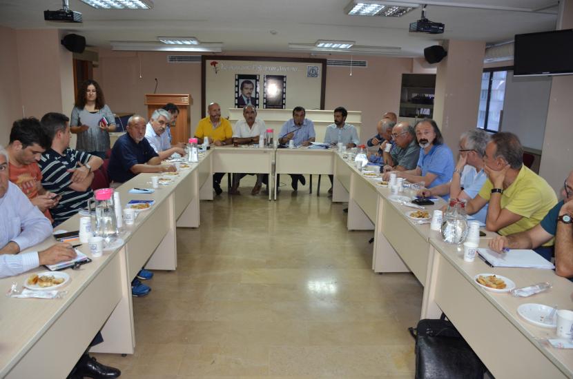 TMMOB YÖNETİM KURULU-ODA BAŞKANLARI TOPLANTISI YAPILDI