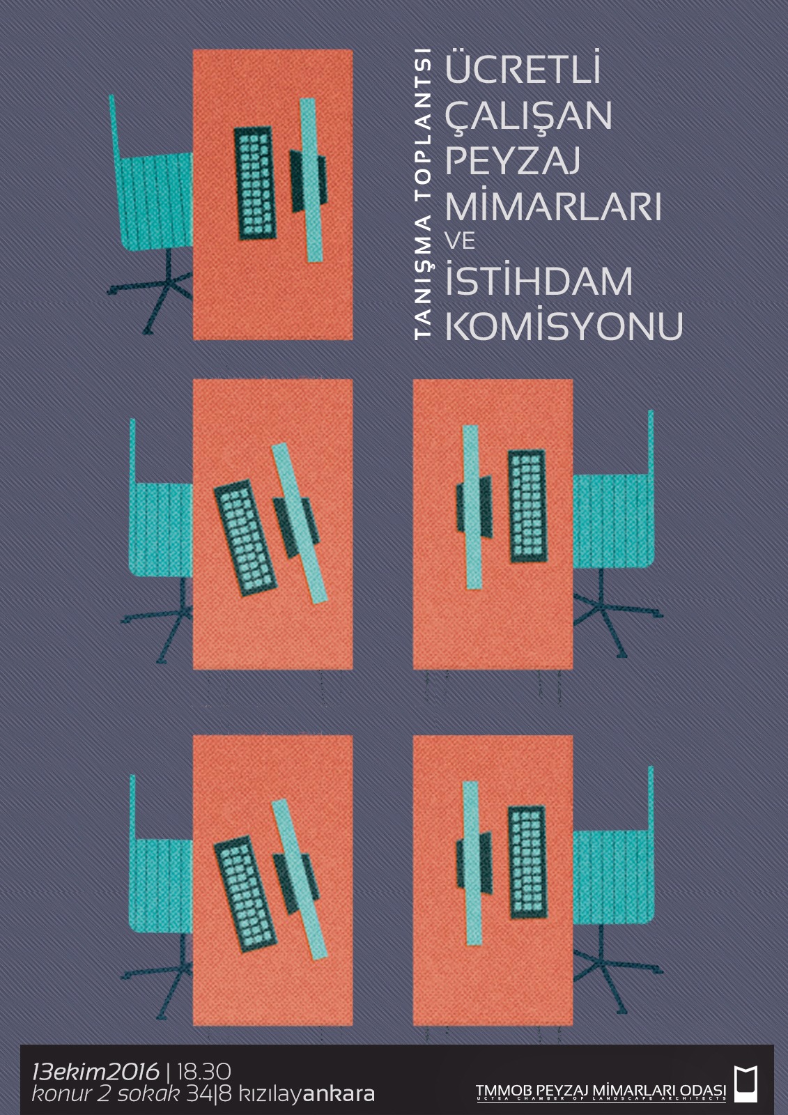 ÜCRETLİ ÇALIŞAN PEYZAJ MİMARLARI VE İSTİHDAM KOMİSYONU TANIŞMA TOPLANTISI