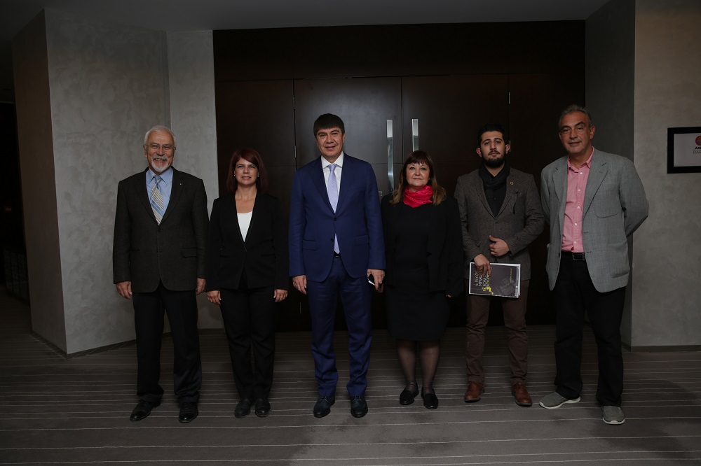 ANTALYA BÜYÜKŞEHİR BELEDİYE BAŞKANI MENDERES TÜREL`İ MAKAMINDA ZİYARET ETTİK