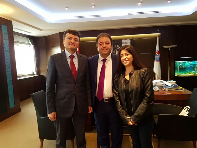 T.C. MALTEPE BELEDİYE BAŞKANI SN. ALİ KILIÇ 09 KASIM 2016 TARİHİNDE MAKAMINDA ZİYARET EDİLDİ
