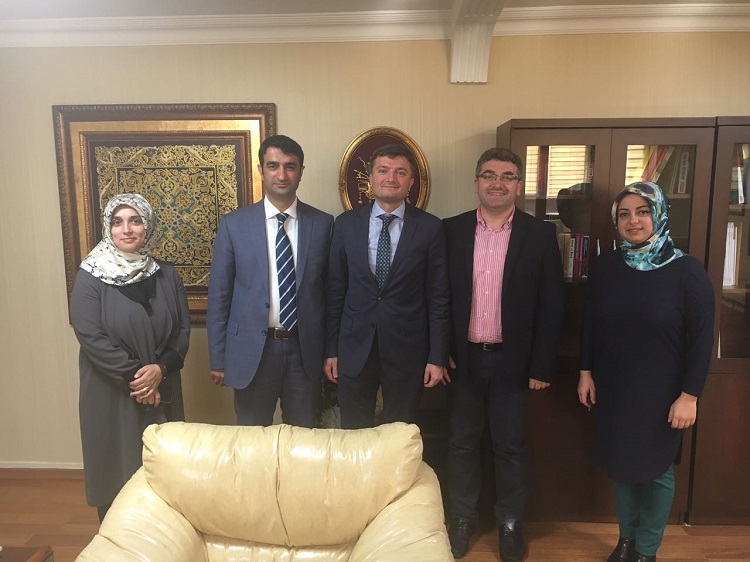 T.C. PENDİK BELEDİYE BAŞKAN YARDIMCISI SN. VAHAP DOĞAN İLE SN. EKREM YILDIRIM 08 KASIM 2016 TARİHİNDE MAKAMINDA ZİYARET EDİLDİ