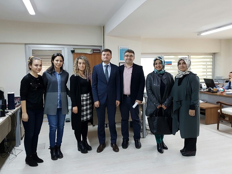 T.C. PENDİK BELEDİYE BAŞKAN YARDIMCISI SN. VAHAP DOĞAN İLE SN. EKREM YILDIRIM 08 KASIM 2016 TARİHİNDE MAKAMINDA ZİYARET EDİLDİ