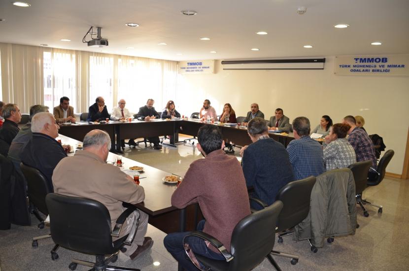 TMMOB YÖNETİM KURULU-ODA BAŞKANLARI TOPLANTISI YAPILDI