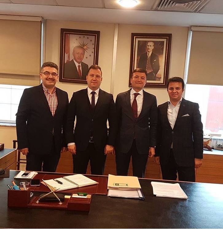 T.C. FATİH BELEDİYE BAŞKAN YARDIMCISI SN. BORA SELİM 21 KASIM 2016 TARİHİNDE MAKAMINDA ZİYARET EDİLDİ