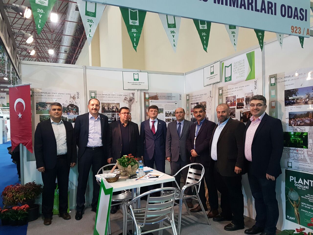 8. ULUSLAR ARASI SÜS BİTKİLERİ, PEYZAJ VE YAN SANAYİLERİ İHTİSAS FUARI