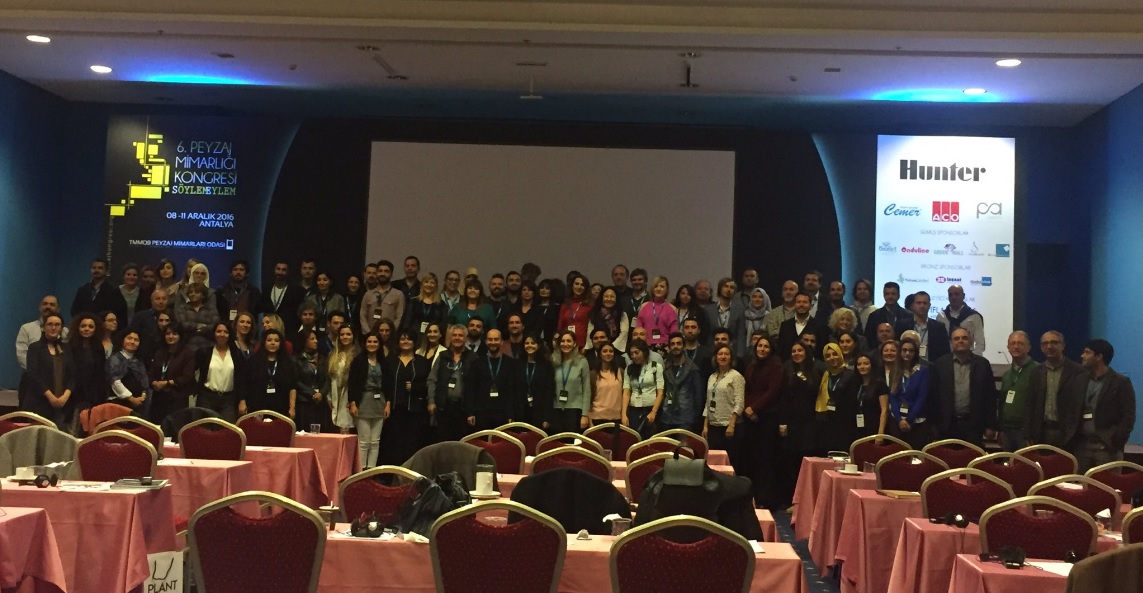 6. PEYZAJ MİMARLIĞI KONGRESİ BAŞARIYLA TAMAMLANDI