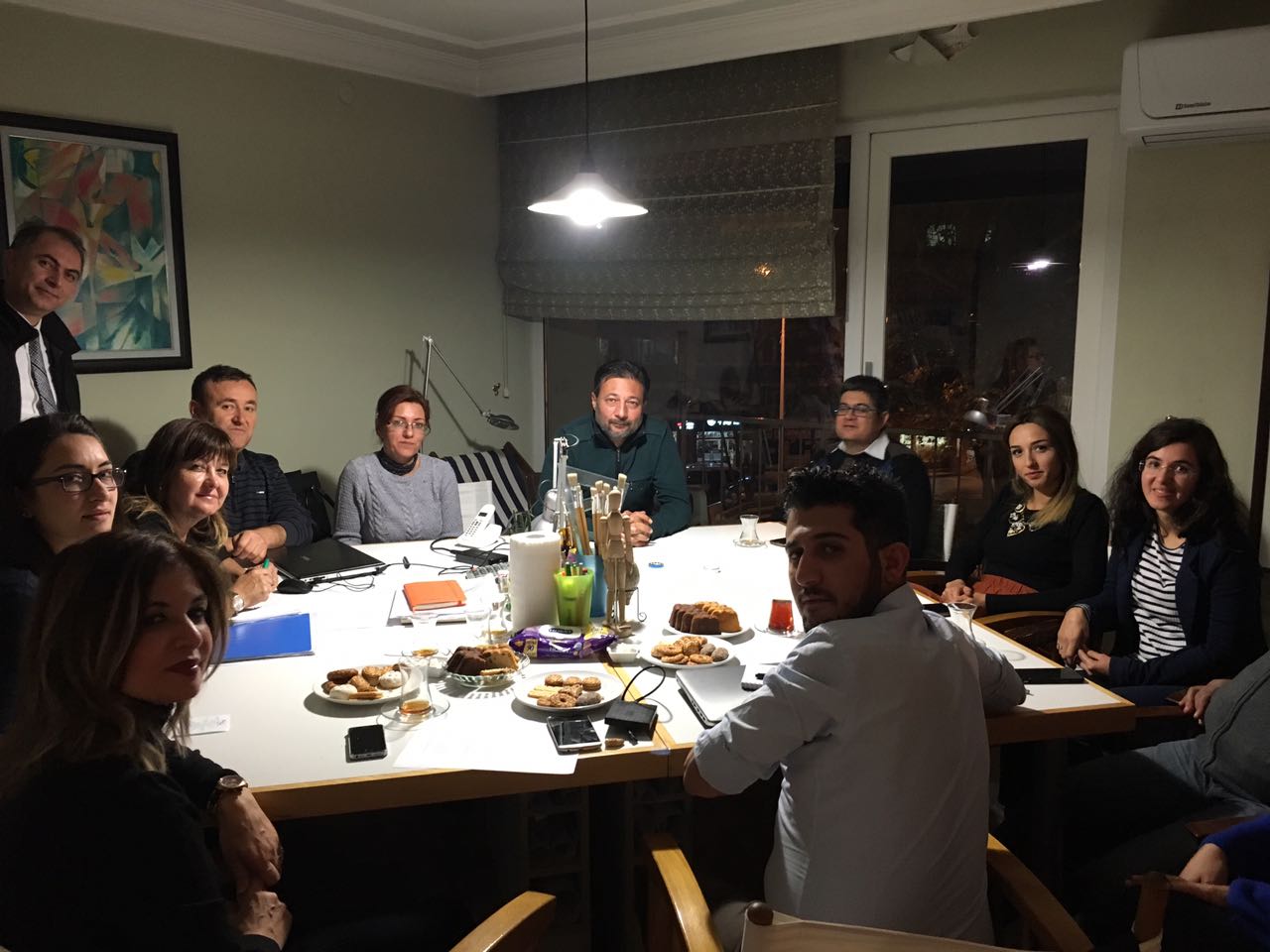 DENİZLİ`DEKİ ÜYELERİMİZLE BULUŞTUK.