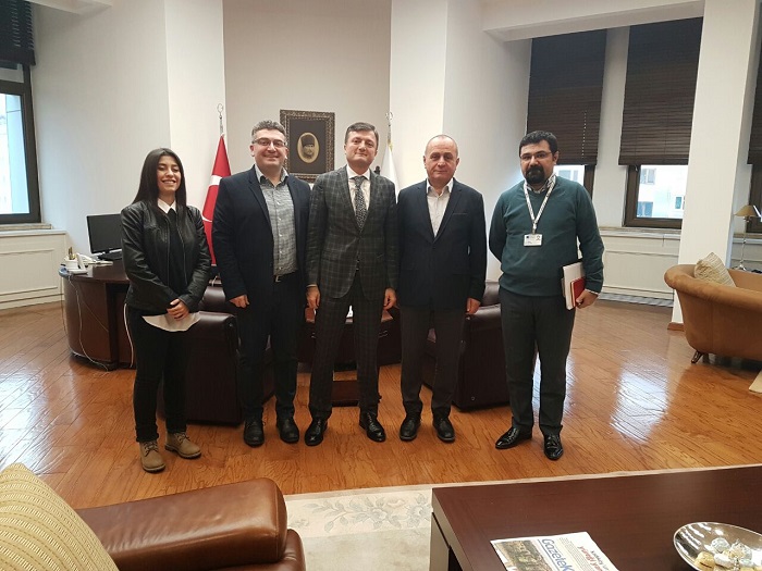 T.C. KADIKÖY BELEDİYE BAŞKANI SN. AYKURT NUHOĞLU 20.12.2016 TARİHİNDE MAKAMINDA ZİYARET EDİLDİ