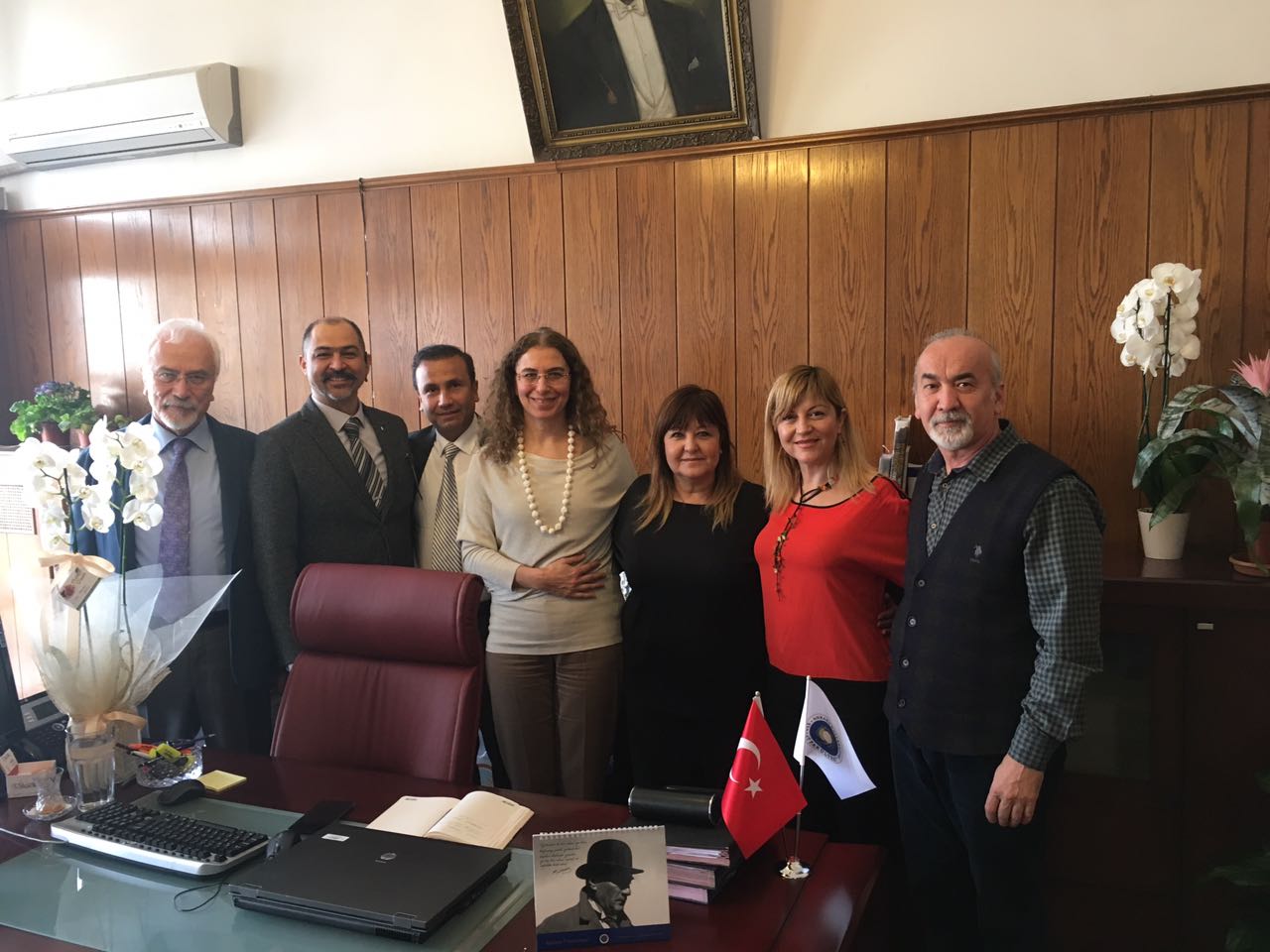 ANKARA ÜNİVERSİTESİ ZİRAAT FAKÜLTESİ PEYZAJ MİMARLIĞI BÖLÜMÜ VE DEKANLIK ZİYARETİ