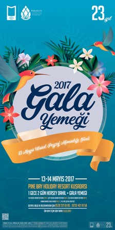 13 MAYIS | "GALA YEMEĞİ 2017"
