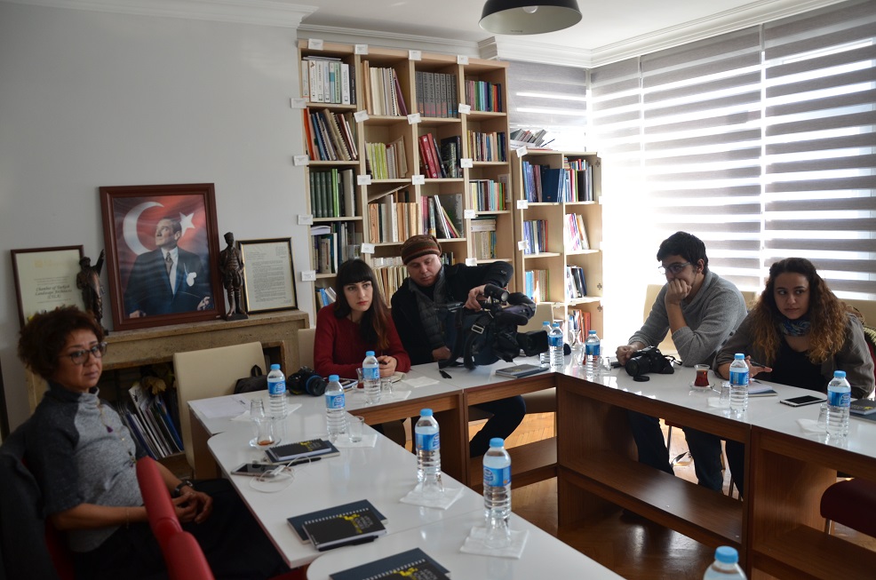 TMMOB PEYZAJ MİMARLARI ODASI ANKAPARK, GÜVENPARK VE ADLİYE SARAYI İÇİN BASIN EMEKÇİLERİ İLE BİR ARAYA GELDİ