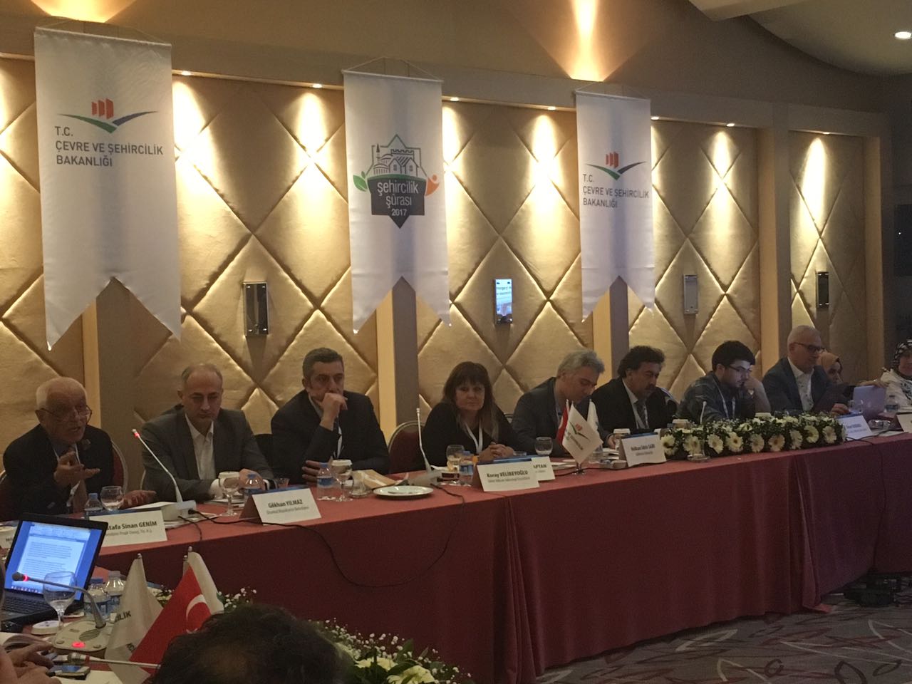 T.C. ÇEVRE VE ŞEHİRCİLİK BAKANLIĞI ŞEHİRCİLİK ŞURASI ÇALIŞMA TOPLANTISINA KATILDIK.