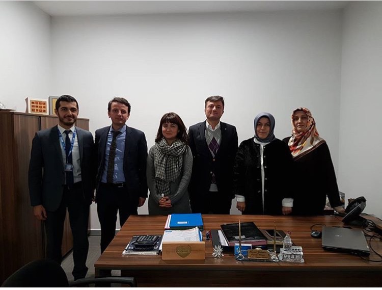 T.C. ÜSKÜDAR BELEDİYESİ PARK VE BAHÇELER MÜDÜRÜ SN. HACER YILMAZ MAKAMINDA ZİYARET EDİLDİ.