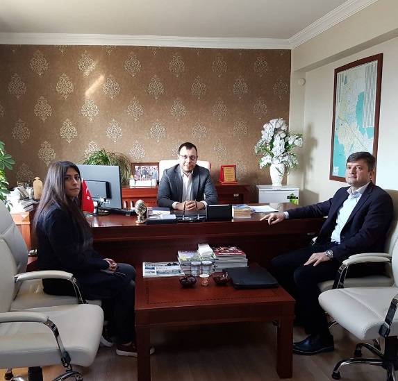 T.C. SULTANBEYLİ BELEDİYESİ PARK VE BAHÇELER MÜDÜRÜ SN. EYÜP ÖZSOY 27 ARALIK TARİHİNDE MAKAMINDA ZİYARET EDİLDİ