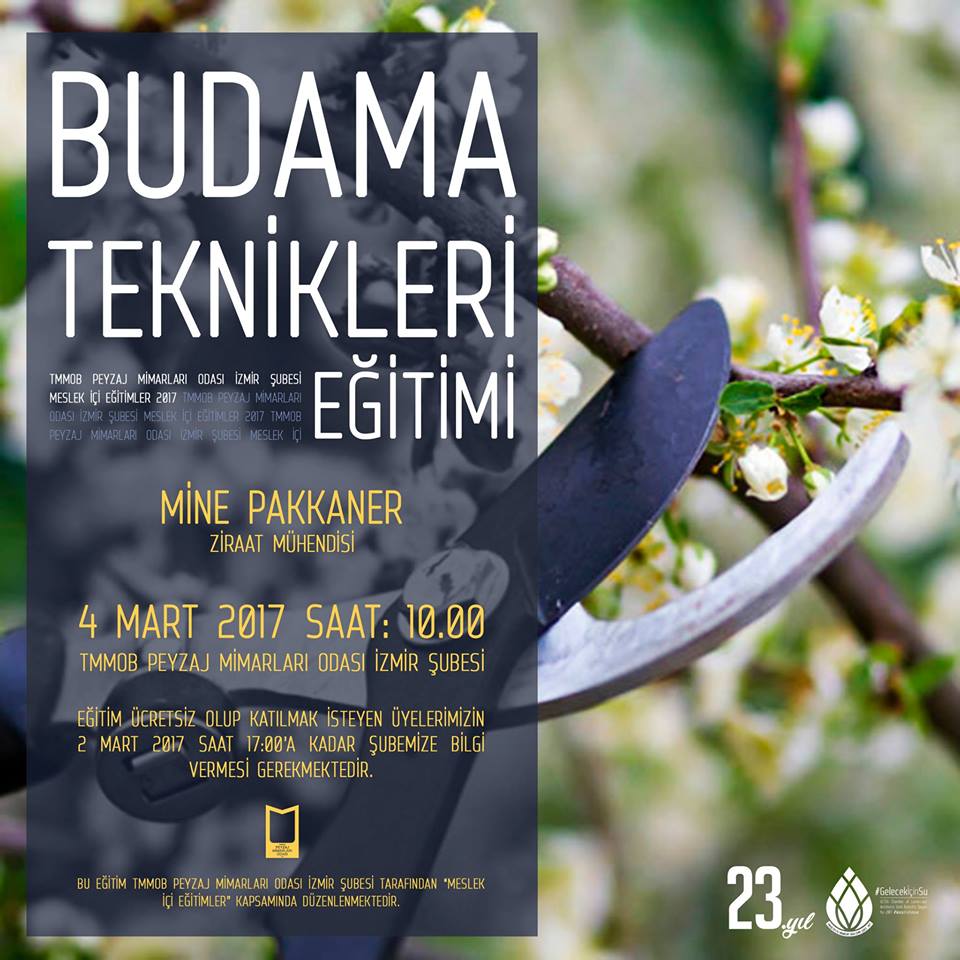EĞİTİM|BUDAMA TEKNİKLERİ EĞİTİMİ