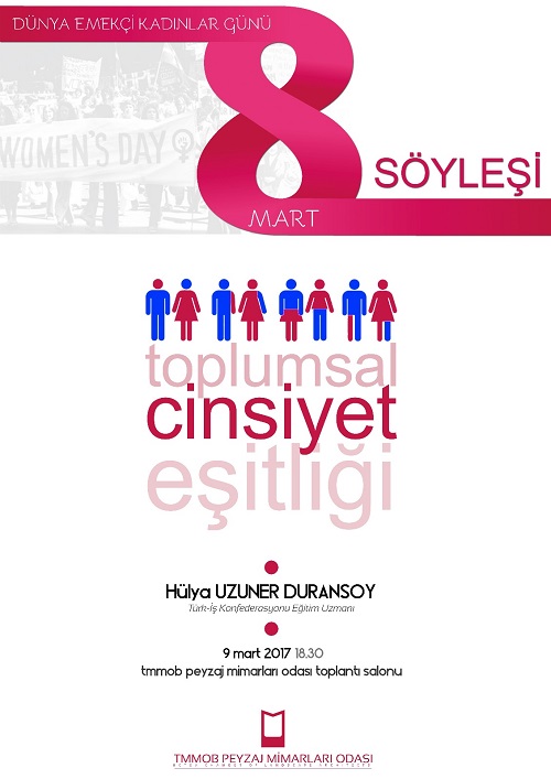 SÖYLEŞİ: TOPLUMSAL CİNSİYET EŞİTLİĞİ