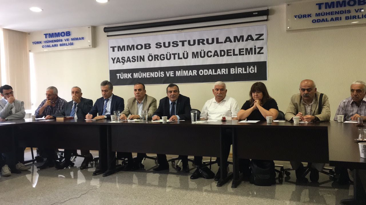 TMMOB SUSTURULAMAZ; YAŞASIN ÖRGÜTLÜ MÜCADELEMİZ