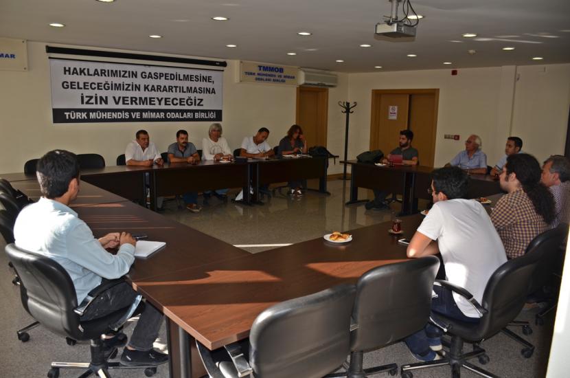 TMMOB-ODA SEKRETER ÜYELER VE ANKARA İKK TOPLANTISI YAPILDI