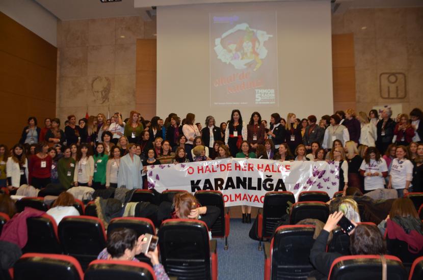 TMMOB 5. KADIN KURULTAYI GERÇEKLEŞTİRİLDİ