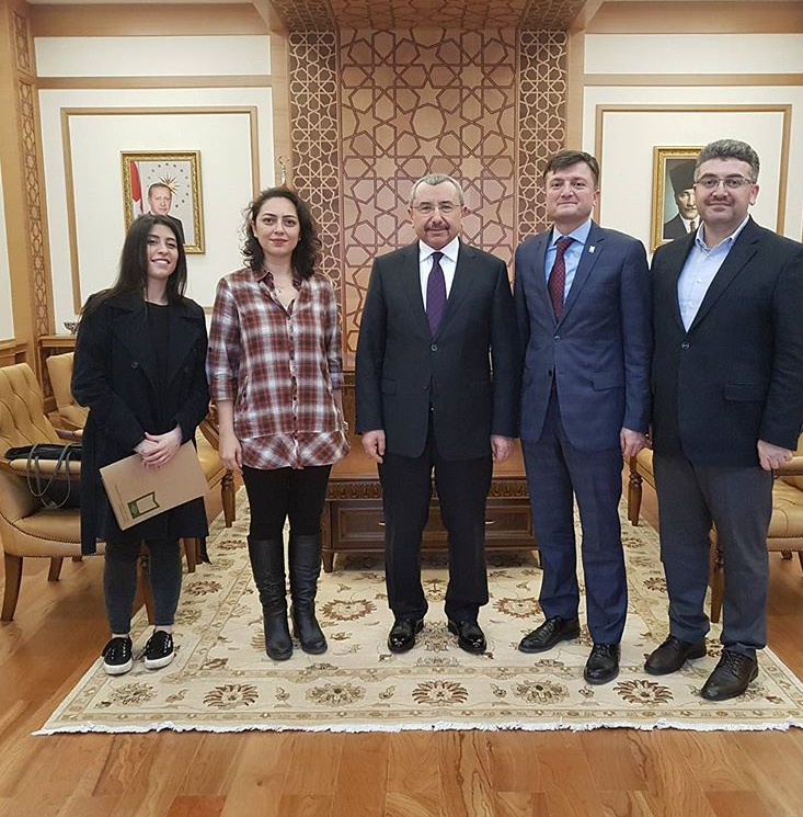 T.C. SANCAKTEPE BELEDİYE BAŞKANI SN. İSMAİL ERDEM MAKAMINDA ZİYARET EDİLDİ.