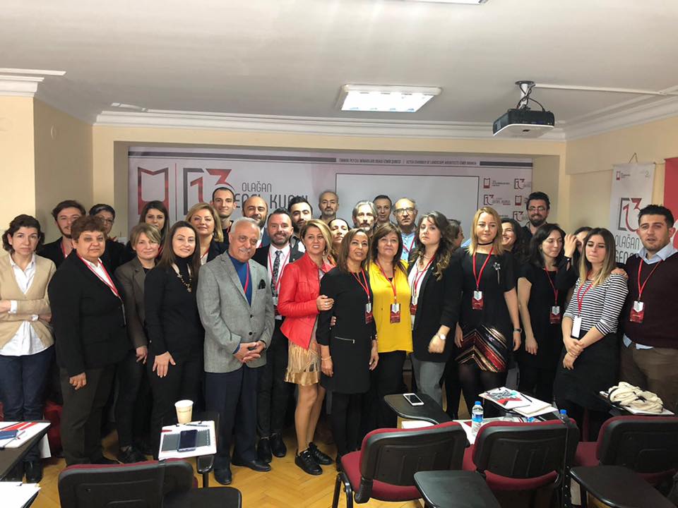 İZMİR ŞUBE 13. DÖNEM ŞUBE GENEL KURULU VE SEÇİMLERİ TAMAMLANDI 