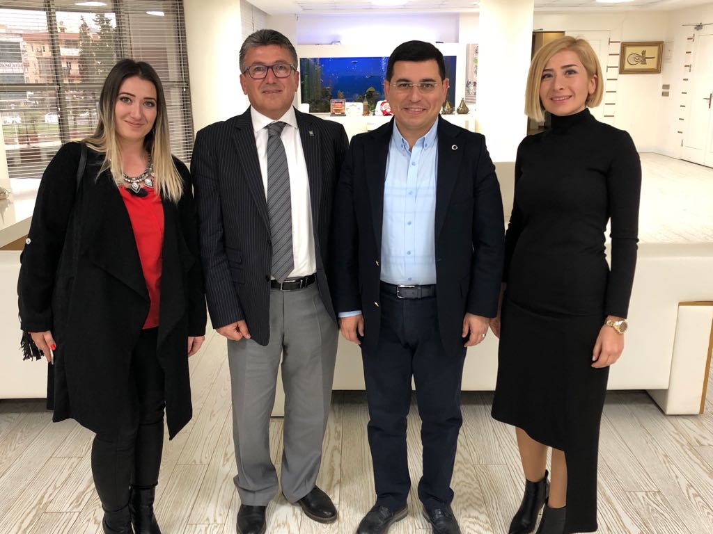 13. DÖNEM YÖNETİM KURULU KEPEZ BELEDİYE BAŞKANI ZİYARETİ 