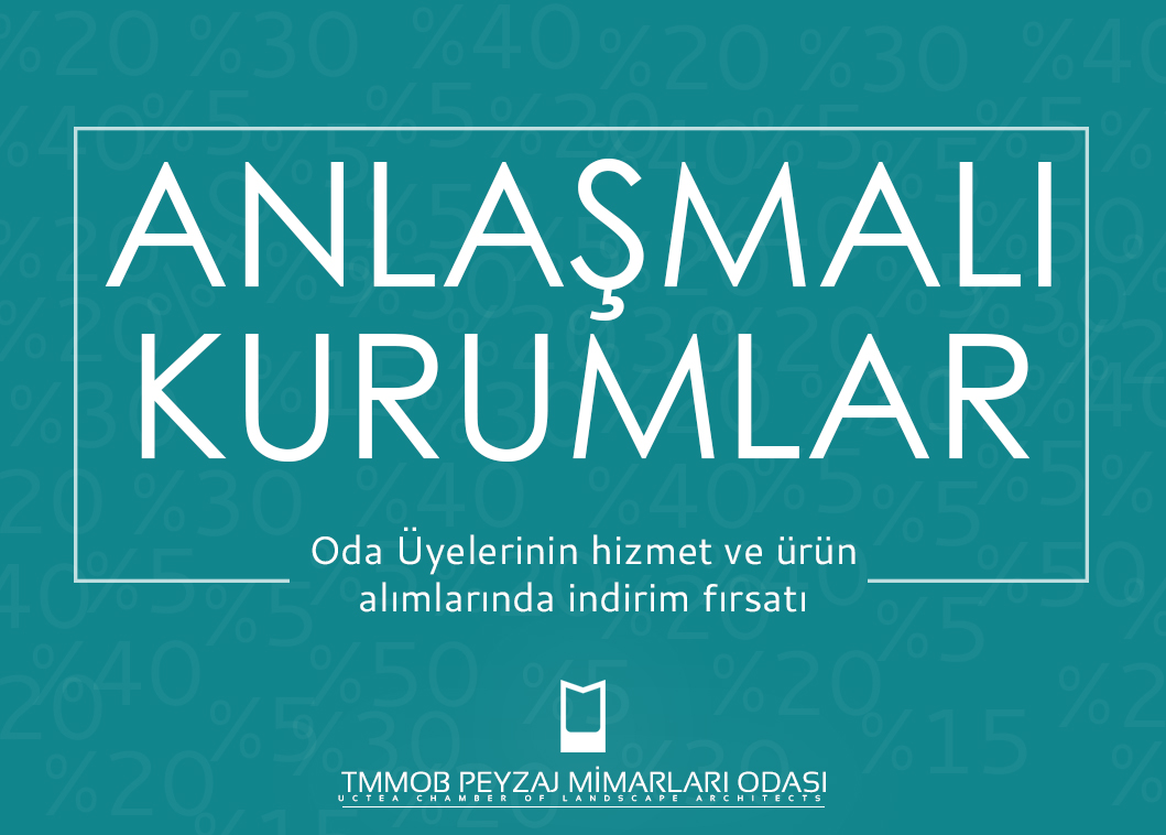  PEYZAJ MİMARLARI ODASI ÜYE İNDİRİMLERİ (GÜNCELLENDİ)