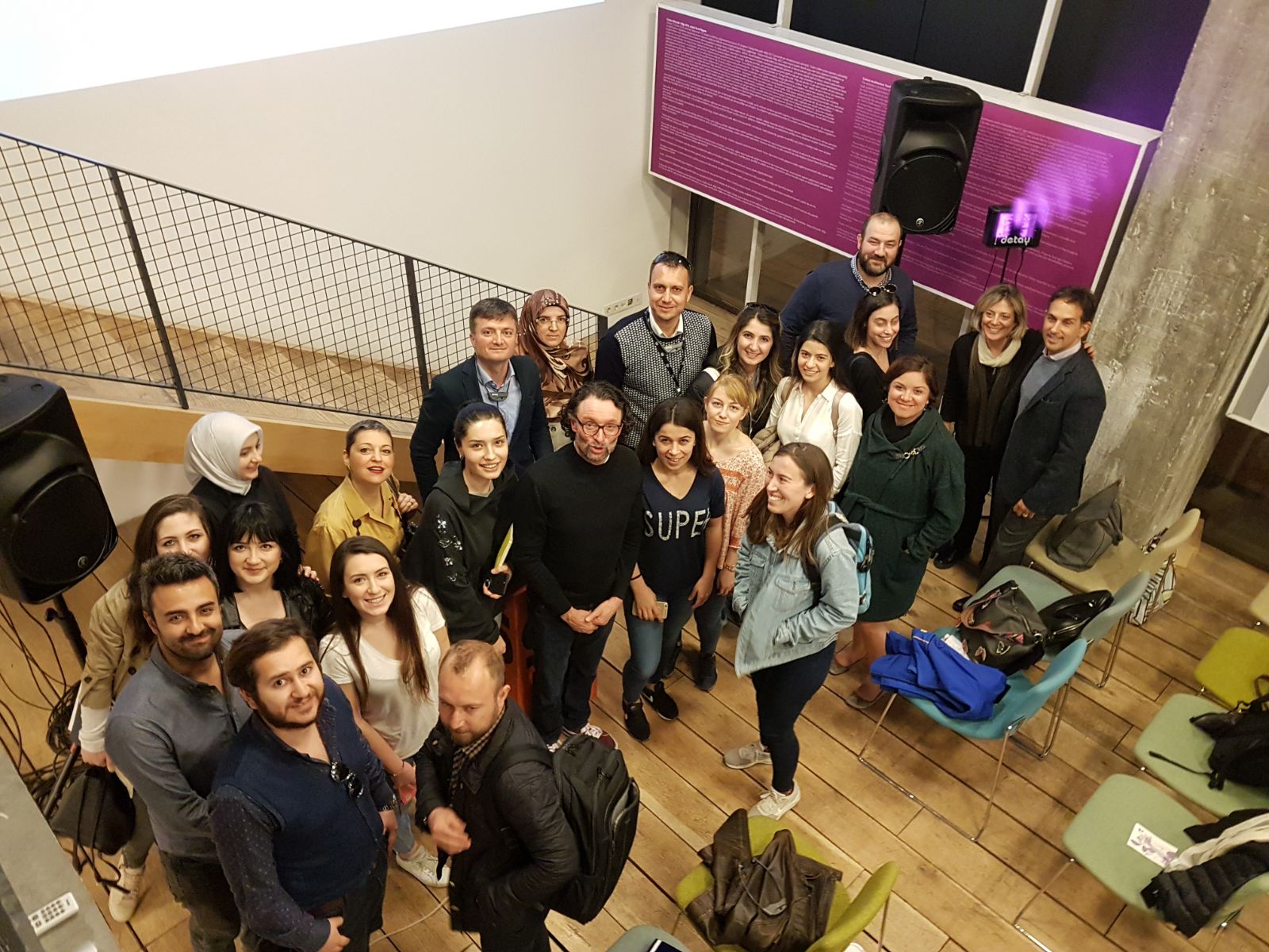 ELGER BLITZ’IN SÖYLEŞİ ETKİNLİĞİNE YÖNETİM KURULU OLARAK KATILIM SAĞLADIK