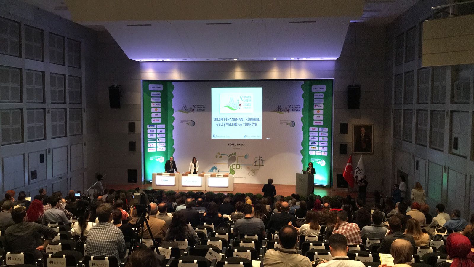 V.İSTANBUL KARBON ZİRVESİNE 26 NİSAN 2018 TARİHİNDE KATILIM SAĞLADIK. 