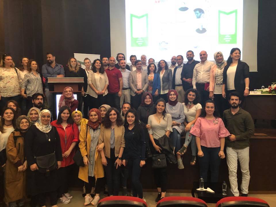 TRABZON ŞUBESİ`NİN DÜZENLEDİĞİ GÜÇLÜ KALEMLER 1 SÖYLEŞİSİNE KATILIM SAĞLADIK