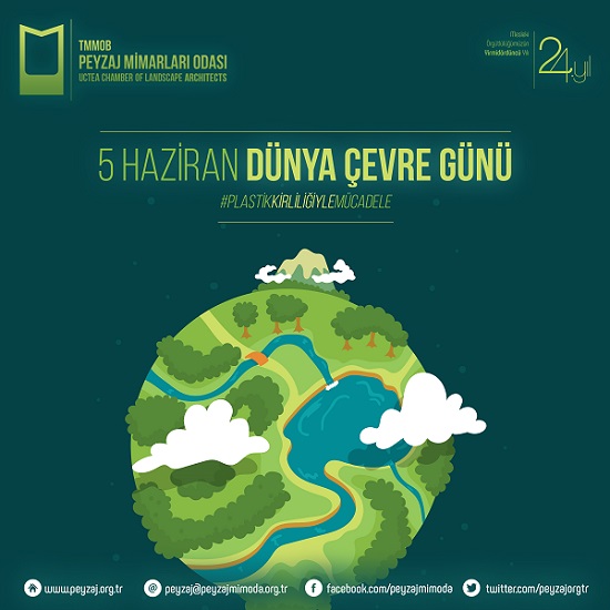 5 HAZİRAN DÜNYA ÇEVRE GÜNÜ
“SADECE BİR DÜNYA VAR.” 
