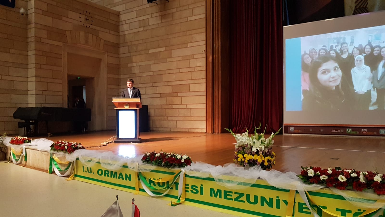 İSTANBUL ÜNİVERSİTESİ ORMAN FAKÜLTESİ 2018 MEZUNİYET TÖRENİNE KATILIMDA BULUNULDU