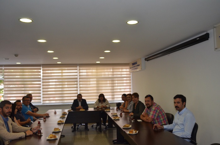 GENEL MERKEZ VE ŞUBE YÖNETİM KURULU ÜYELERİMİZ TMMOB’Yİ ZİYARET ETTİ