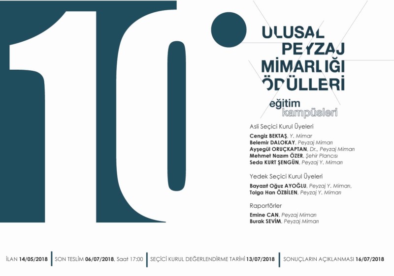 10. ULUSAL PEYZAJ MİMARLIĞI ÖDÜLLERİ SAHİPLERİNİ BULDU