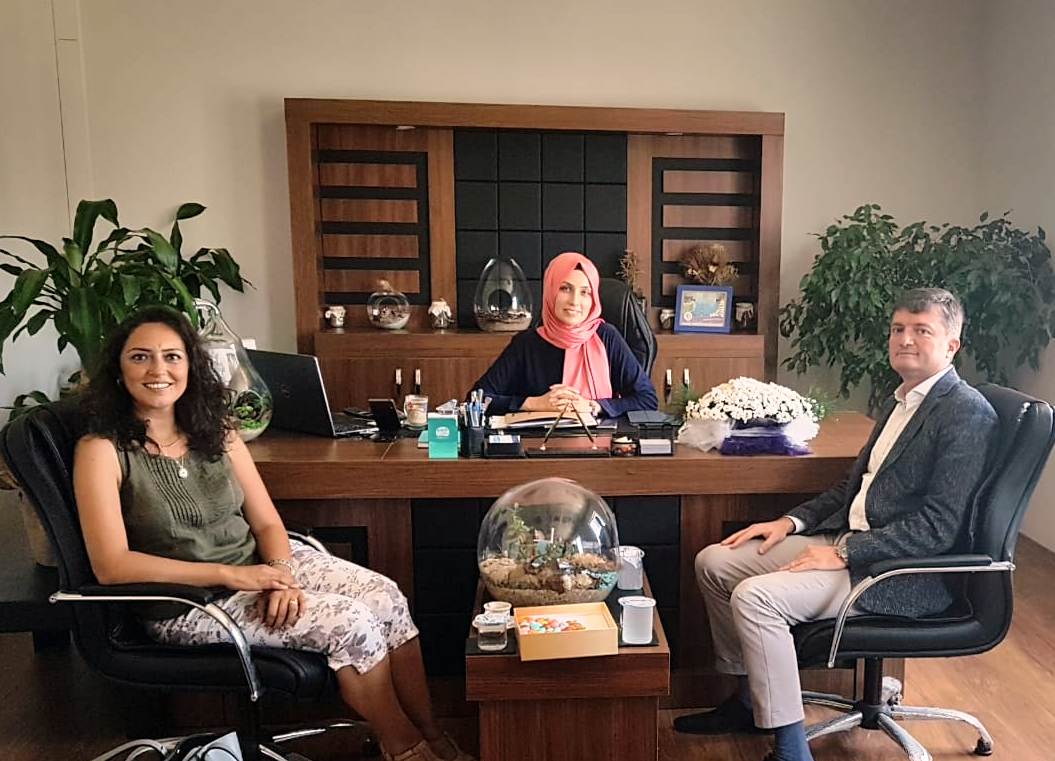 T.C. ŞİLE BELEDİYESİ ÇEVRE KORUMA VE KONTROL MÜDÜRÜ SN. AYDAGÜL İPEK AKYOL MAKAMINDA ZİYARET EDİLDİ