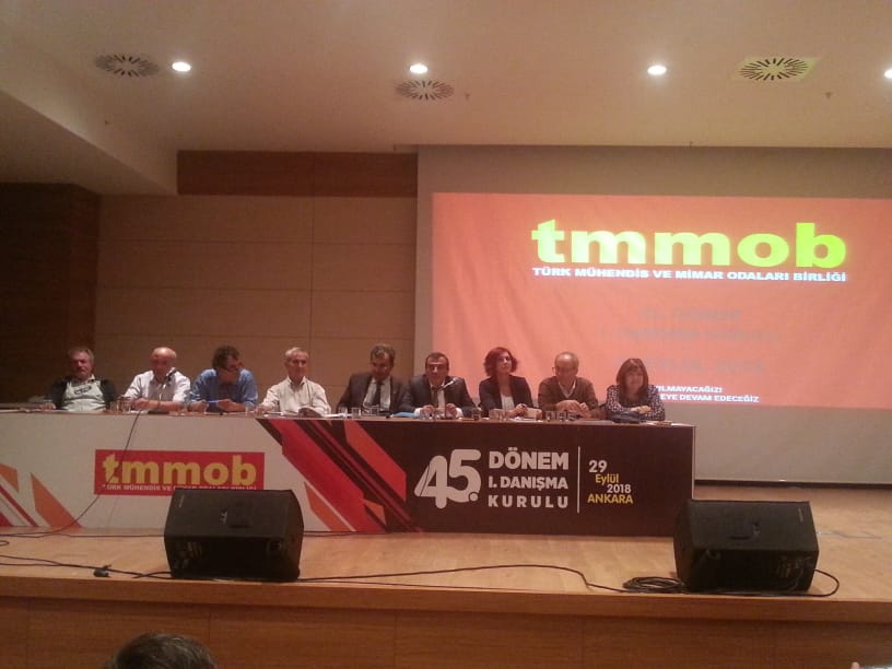 TMMOB 45. DÖNEM 1. DANIŞMA KURULU TOPLANTISI İLE TMMOB, ODA ONUR VE DENETLEME KURULLARI ORTAK TOPLANTILARINA KATILDIK