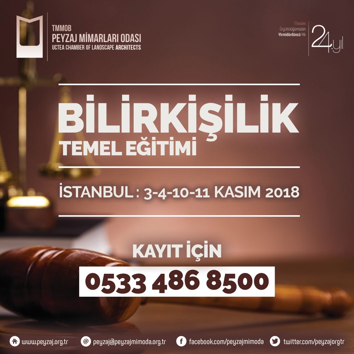 İSTANBUL BİLİRKİŞİLİK TEMEL EĞİTİMİ BAŞLIYOR!