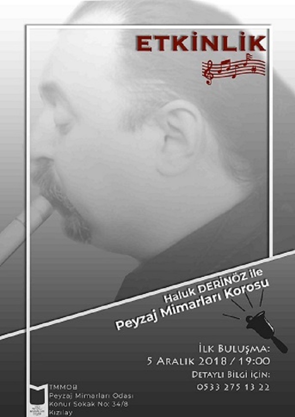 PEYZAJ MİMARLARI TÜRK SANAT MÜZİĞİ KOROSU KURULUYOR!