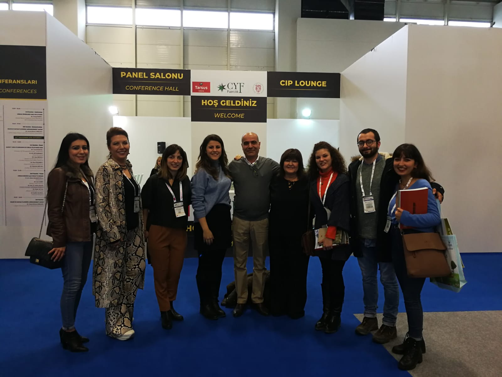 FLOWER SHOW ULUSLARARASI SÜS BİTKİLERİ, PEYZAJ VE YAN SANAYİLERİ İHTİSAS FUARINA KATILDIK