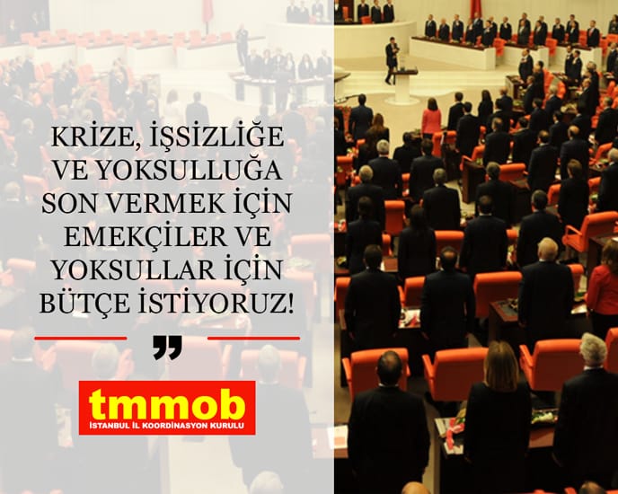 BÜTÇE GÖRÜŞMELERİ ÖNCESİNDE MİLLETVEKİLLERİNE MEKTUP